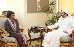 Al Marri met representative of the U.S. Department of Defense