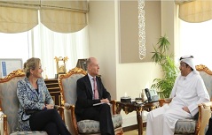 Al-Marri met HE Netherlands' Human Rights Ambassador