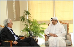 Dr. Al Marri met theTunisian Minister of Justice