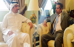 Al Marri met the secretary general of the Council of Arab Interior Ministers