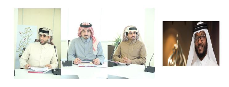 During the meeting of the Board of Trustees of the martyr Ali Hassan Al-Jaber competition: